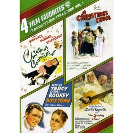 4 film favorites classic holiday v01 dvd boys t c carol c christmas in connecticut 1945 full movie