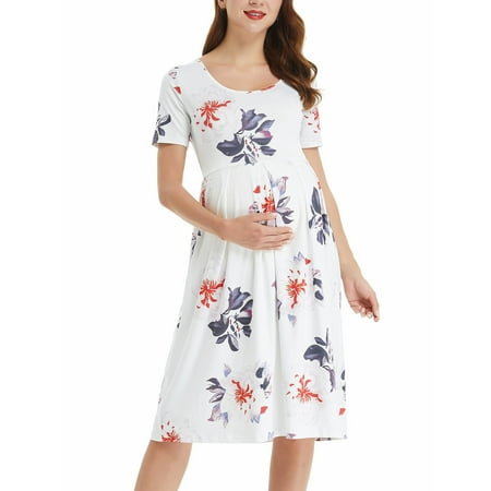 Simplmasygenix Women s Maternity Short Sleeve Dresses Summer Clearance Clothing Pregnant Women Clothes Round Neck Short-sleeved Striped Maternity Casual Dress
Simplmasygenix Women s Maternity Short Sleeve Dresses Summer Clearance Clothing Pregnant Women Clothes Round Neck Short-sleeved Striped Maternity Casual Dress