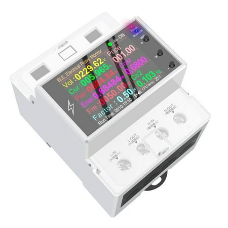 GLFILL Din Rail Smart Switch Tuya Wifi Remote Control Digital Power Energy Factor Meter
GLFILL Din Rail Smart Switch Tuya Wifi Remote Control Digital Power Energy Factor Meter