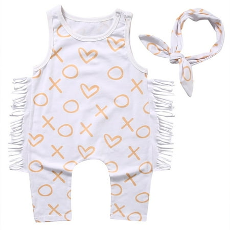Newborn Kids Baby Infant Girl Bodysuit Cotton Romper Jumpsuit Clothes Outfit Set Headband 12-18m
Newborn Kids Baby Infant Girl Bodysuit Cotton Romper Jumpsuit Clothes Outfit Set Headband 12-18m