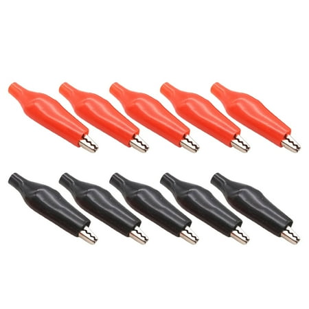 Yannee 10 Pcs Crocodile clip 5A test clip battery clip 28mm iron nickel plating power clip
Yannee 10 Pcs Crocodile clip 5A test clip battery clip 28mm iron nickel plating power clip