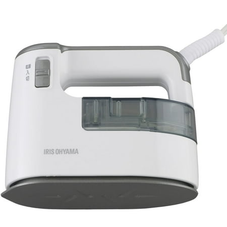 Iris Oyama Clothing steamer Steam iron While hanging on a hanger 2WAY 3 big odor cuts compact lightweight White silver IRS-01-WS
Iris Oyama Clothing steamer Steam iron While hanging on a hanger 2WAY 3 big odor cuts compact lightweight White silver IRS-01-WS