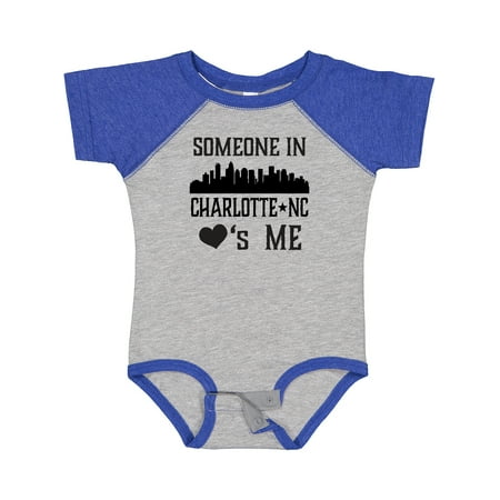 Inktastic Charlotte North Carolina Someone Loves Me Gift Baby Boy or Baby Girl Bodysuit
Inktastic Charlotte North Carolina Someone Loves Me Gift Baby Boy or Baby Girl Bodysuit