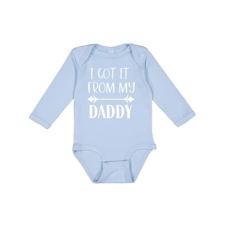 Inktastic I Got It from My Daddy Gift Baby Boy or Baby Girl Long Sleeve Bodysuit
Inktastic I Got It from My Daddy Gift Baby Boy or Baby Girl Long Sleeve Bodysuit
