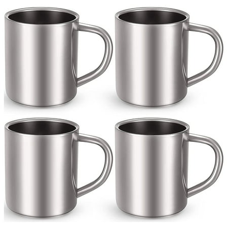 Set of 4 Stainless Steel Coffee Mug with Handle Double Walled Cups 220Ml Camping Mug Camping Travel Outdoors RV
Set of 4 Stainless Steel Coffee Mug with Handle Double Walled Cups 220Ml Camping Mug Camping Travel Outdoors RV
