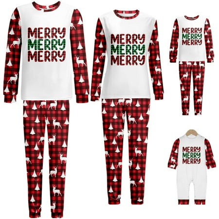 Matching Christmas Family Pajamas Set for Family Christmas Pjs Sets Long Sleeve Xmas Loungewear Set/Baby-60
Matching Christmas Family Pajamas Set for Family Christmas Pjs Sets Long Sleeve Xmas Loungewear Set/Baby-60