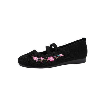 Woobling Womens Casual Walking Shoes Comfort Flats Mesh Flat Shoe Breathable Loafers Work Daily Black 5.5
Woobling Womens Casual Walking Shoes Comfort Flats Mesh Flat Shoe Breathable Loafers Work Daily Black 5.5