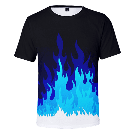 MLFU Men s 3D Print Graphic T-Shirts Regular Tops Regular & Big Man Sizes