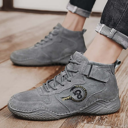 ZXHACSJ Men s High Top Mountaineering Shoes For Leisure Couple Shoes Men s Shoes Gray 45
ZXHACSJ Men s High Top Mountaineering Shoes For Leisure Couple Shoes Men s Shoes Gray 45