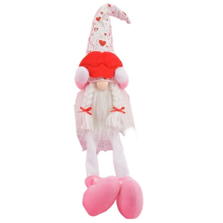 Long Leg Lighting Gnome Valentine Plush Doll Sitting Seasonal Dwarf Home Ornament Gift for Kids Girls
Long Leg Lighting Gnome Valentine Plush Doll Sitting Seasonal Dwarf Home Ornament Gift for Kids Girls