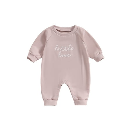 Cenuakty Baby Jumpsuit Long Sleeve Crew Neck Letters Print Fall Romper Clothes for Boys Girls
Cenuakty Baby Jumpsuit Long Sleeve Crew Neck Letters Print Fall Romper Clothes for Boys Girls