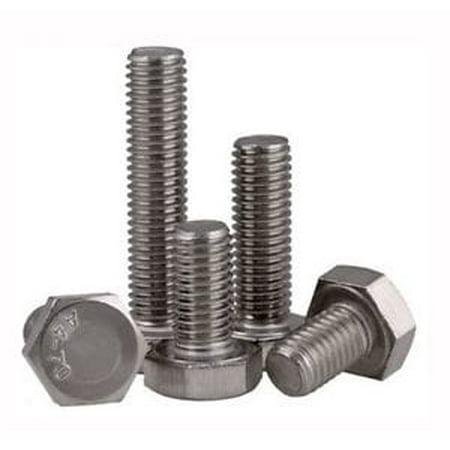 M12-1.75 x 45mm Hex Cap Screws A4 Stainless Steel (Quantity: 200) Coarse Thread (UNC) Fully Threaded
M12-1.75 x 45mm Hex Cap Screws A4 Stainless Steel (Quantity: 200) Coarse Thread (UNC) Fully Threaded