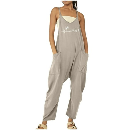 Dyegold Jumpsuits for Women Casual Woman s Jumpsuit Summer Loose Bohemian Style Playsuit Plus Size Heart Beating V Neck Sleeveless Rompers Overalls
Dyegold Jumpsuits for Women Casual Woman s Jumpsuit Summer Loose Bohemian Style Playsuit Plus Size Heart Beating V Neck Sleeveless Rompers Overalls