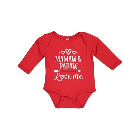 Inktastic Mamaw and Papaw Love Me Granddaughter Gift Baby Girl Long Sleeve Bodysuit
Inktastic Mamaw and Papaw Love Me Granddaughter Gift Baby Girl Long Sleeve Bodysuit