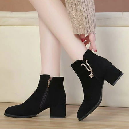 Gubotare Womens Rain Boots Women s Ankle Boots Low Heel Casual Boot Round Toe Zipper Booties for Women B 8
Gubotare Womens Rain Boots Women s Ankle Boots Low Heel Casual Boot Round Toe Zipper Booties for Women B 8