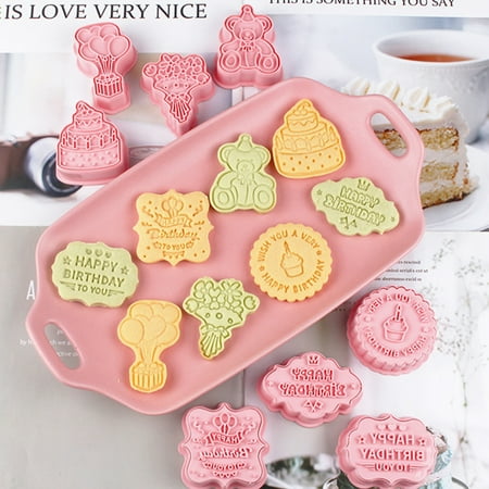 8-Piece Non-Stick Biscuit Mold Multi-Purpose PP Cute Cartoon Baking Mold for Kitchen
8-Piece Non-Stick Biscuit Mold Multi-Purpose PP Cute Cartoon Baking Mold for Kitchen