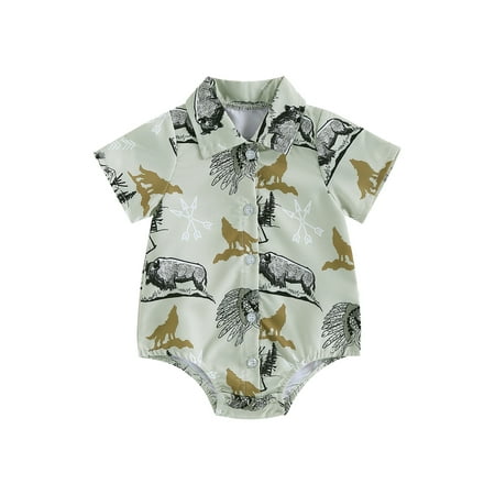 Qtinghua Toddler Baby Boy Brother Matching Outfit Short Sleeve Cow Print Button Down Romper Shirt Summer Clothes
Qtinghua Toddler Baby Boy Brother Matching Outfit Short Sleeve Cow Print Button Down Romper Shirt Summer Clothes