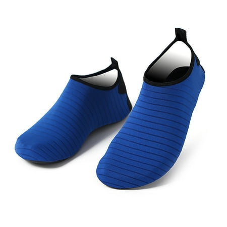 cYkl 1 Pair Anti-slip Outsole Foldable Beach Shoes Men Women Striped Print Thin Barefoot Swimming Shoes for Summer
cYkl 1 Pair Anti-slip Outsole Foldable Beach Shoes Men Women Striped Print Thin Barefoot Swimming Shoes for Summer