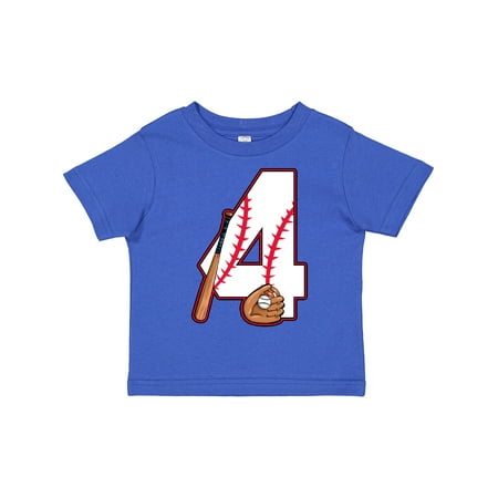 Inktastic Baseball Fourth Birthday- Four Years Old Gift Toddler Boy or Toddler Girl T-Shirt
Inktastic Baseball Fourth Birthday- Four Years Old Gift Toddler Boy or Toddler Girl T-Shirt