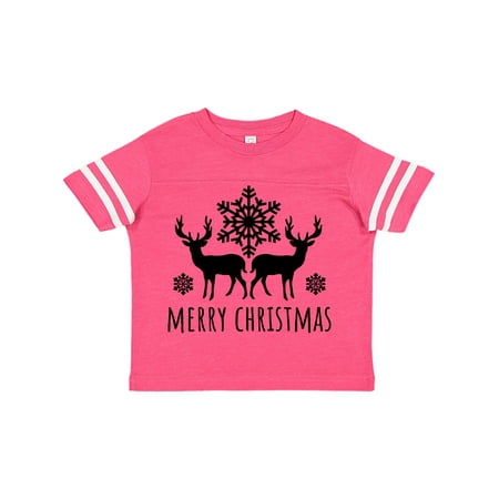 Inktastic Merry Christmas Black Reindeer Silhouette with Snowflakes Gift Toddler Boy or Toddler Girl T-Shirt
Inktastic Merry Christmas Black Reindeer Silhouette with Snowflakes Gift Toddler Boy or Toddler Girl T-Shirt