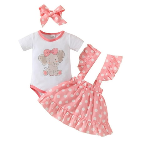 Little Girlss Party Dailywear Sets Elephant Printed O-Neck Short Sleeve Elephant Romper Bodysuit Suspenders Skirts Headbands Outfits Lovely Holiday Sports Fashion Sets
Little Girlss Party Dailywear Sets Elephant Printed O-Neck Short Sleeve Elephant Romper Bodysuit Suspenders Skirts Headbands Outfits Lovely Holiday Sports Fashion Sets
