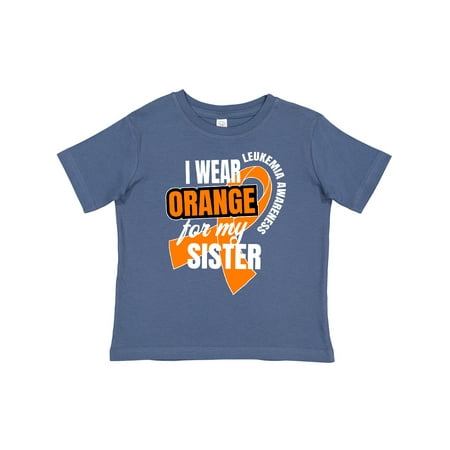 Inktastic I Wear Orange for My Sister Leukemia Awareness Gift Toddler Boy or Toddler Girl T-Shirt
Inktastic I Wear Orange for My Sister Leukemia Awareness Gift Toddler Boy or Toddler Girl T-Shirt
