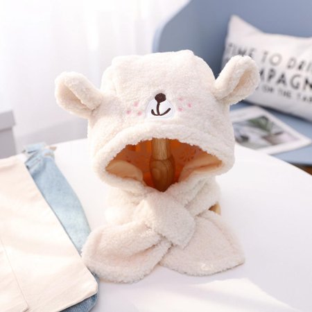 Winter Children s Girls Hat Wool Plush Warm Baby Knitted Hat With Scarf One-piece Kids Toddler Cute Lovely Knit Earmuff Cap 1-4Y
Winter Children s Girls Hat Wool Plush Warm Baby Knitted Hat With Scarf One-piece Kids Toddler Cute Lovely Knit Earmuff Cap 1-4Y