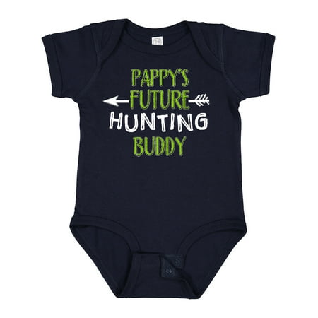 Inktastic Pappys Future Hunting Buddy Gift Baby Boy or Baby Girl Bodysuit