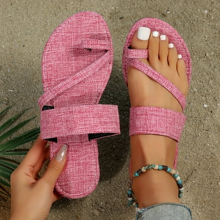 Women s Toe Loop Slip On Slide Sandals Denim Color Flat Slides Casual Non Slip Slide Shoes
Women s Toe Loop Slip On Slide Sandals Denim Color Flat Slides Casual Non Slip Slide Shoes