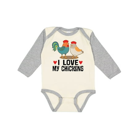 Inktastic Chicken Farmer I Love My Chickens Gift Baby Boy or Baby Girl Long Sleeve Bodysuit
Inktastic Chicken Farmer I Love My Chickens Gift Baby Boy or Baby Girl Long Sleeve Bodysuit