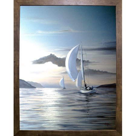 69-THOLIN52034 Print 12.75"x10" by Thomas Linker in a Cafe Mocha