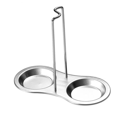 430 Stainless Steel Spoon Rest Utensils Holder Soup Ladle Rest Double Spoon Storage Rack Organizer for Home Kitchen
430 Stainless Steel Spoon Rest Utensils Holder Soup Ladle Rest Double Spoon Storage Rack Organizer for Home Kitchen