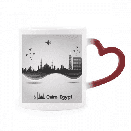 Egypt Morden City Airplane Pattern Heat Sensitive Mug Red Color Changing Stoneware Cup
Egypt Morden City Airplane Pattern Heat Sensitive Mug Red Color Changing Stoneware Cup