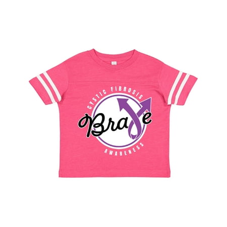 Inktastic Cystic Fibrosis Awareness Brave with Purple Arrow Ribbon Gift Toddler Boy or Toddler Girl T-Shirt
Inktastic Cystic Fibrosis Awareness Brave with Purple Arrow Ribbon Gift Toddler Boy or Toddler Girl T-Shirt