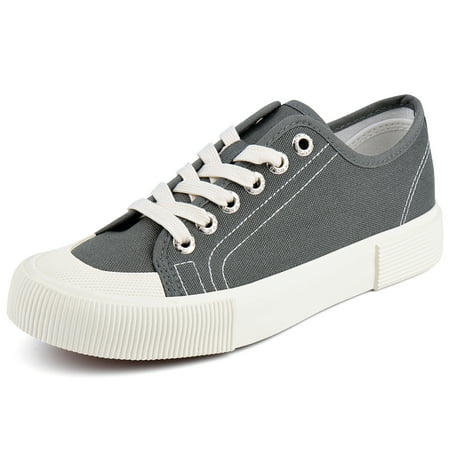JENN ARDOR Women Canvas Sneakers Low Top Lace-up Shoes Grey 9
JENN ARDOR Women Canvas Sneakers Low Top Lace-up Shoes Grey 9