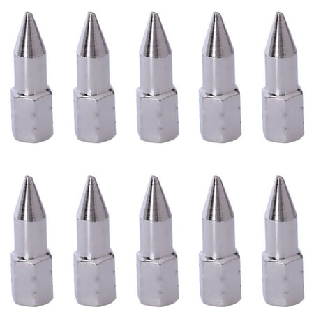 10pcs 9mm Female Thread Diameter 9mm Conic Grease Nozzle Coupling Silver Color
10pcs 9mm Female Thread Diameter 9mm Conic Grease Nozzle Coupling Silver Color