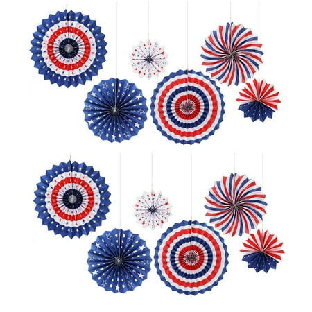 12pcs Paper Fan Flower Independence Day Ornaments Creative Paper Fan Decor Background Wall Adornment Party Supplies
12pcs Paper Fan Flower Independence Day Ornaments Creative Paper Fan Decor Background Wall Adornment Party Supplies