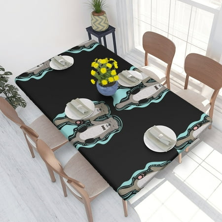 Home Deluxe Tablecloth Otters In Love Waterproof Elastic Rim Edged Table Cover- For Christmas Parties And Picnics 4ft
Home Deluxe Tablecloth Otters In Love Waterproof Elastic Rim Edged Table Cover- For Christmas Parties And Picnics 4ft