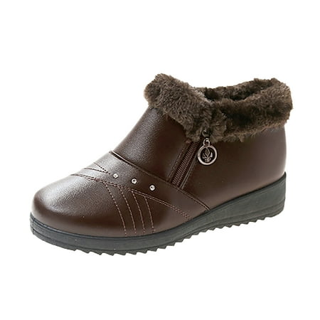 None Ladies Bear Boots Fashion Women Keep Warm Plush Rhinestones Winter Snow Boots Flat Zipper Short Boots Round Toe Shoes
None Ladies Bear Boots Fashion Women Keep Warm Plush Rhinestones Winter Snow Boots Flat Zipper Short Boots Round Toe Shoes