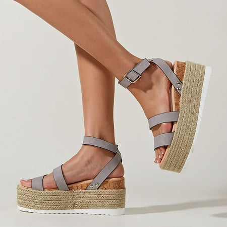 Sandals For Women Wedge Ankle Strap Open Toe Sandals Platform Sandals Casual Roman Shoes Leather Sandals Women Hot Sandals for Women
Sandals For Women Wedge Ankle Strap Open Toe Sandals Platform Sandals Casual Roman Shoes Leather Sandals Women Hot Sandals for Women
