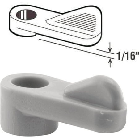 Prime-Line 1-16 In. Gray Swivel Plastic Screen Clips with Screws (12 Count) PL7739 262584
Prime-Line 1-16 In. Gray Swivel Plastic Screen Clips with Screws (12 Count) PL7739 262584
