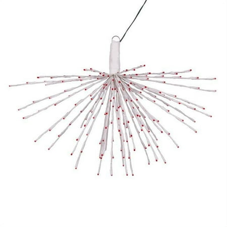 32 x 28 in. 240 Starburst LED Wide Angle Light White & Red