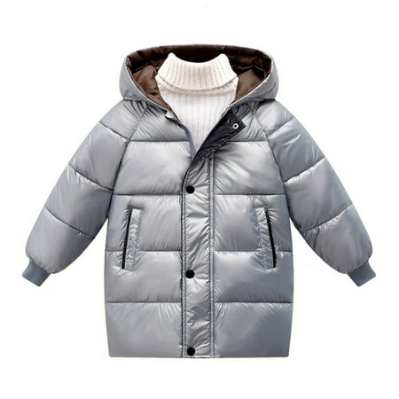 SILVERCELL 2-8T Toddler Boys Girls Solid Color Long Sleeve Hooded Extended Thick Padded Jacket Zipped Fleece Lined Down Coat for kids
SILVERCELL 2-8T Toddler Boys Girls Solid Color Long Sleeve Hooded Extended Thick Padded Jacket Zipped Fleece Lined Down Coat for kids