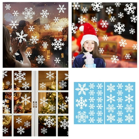 Christmas Window Clings Snowflakes Window Decals Static Window Stickers For Christmas Decorations Window Décor Ornaments Xmas Party Supplies Thanksgiving Party Décor
Christmas Window Clings Snowflakes Window Decals Static Window Stickers For Christmas Decorations Window Décor Ornaments Xmas Party Supplies Thanksgiving Party Décor