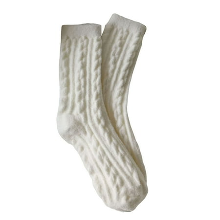 QCTime Mid Tube Socks 1 Pair Cold-proof Twisted Texture Trendy Pure Color Mid Tube Socks
QCTime Mid Tube Socks 1 Pair Cold-proof Twisted Texture Trendy Pure Color Mid Tube Socks