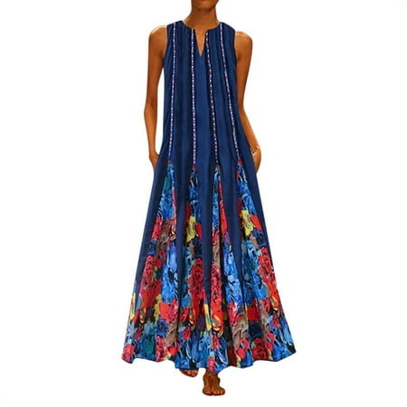 jsaierl Women Plus Size Print Daily Casual Sleeveless Vintage Bohemian V Neck Maxi Dresses for women 2023
jsaierl Women Plus Size Print Daily Casual Sleeveless Vintage Bohemian V Neck Maxi Dresses for women 2023