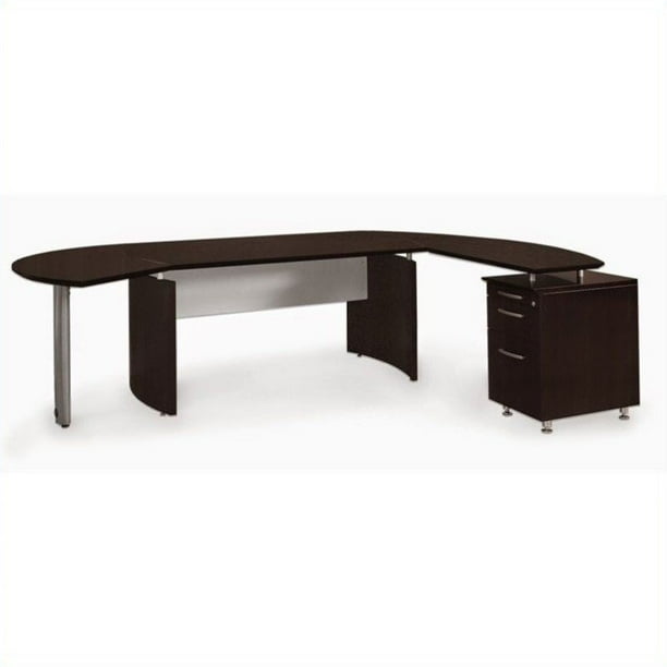 Mayline Medina Series - Office Suite 1 in Mocha
