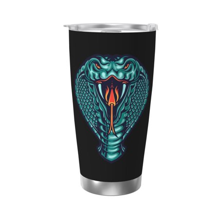 Snake Head Mascot 20 Oz Water Bottle Insulated Tumblers Stainless Steel Cups Double Wall Tumbler with Lid
Snake Head Mascot 20 Oz Water Bottle Insulated Tumblers Stainless Steel Cups Double Wall Tumbler with Lid