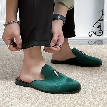 Plus Size Men s Trendy Solid Mule Shoes Comfy Non Slip Casual Street Style Shoes For Men s Outdoor Activities
Plus Size Men s Trendy Solid Mule Shoes Comfy Non Slip Casual Street Style Shoes For Men s Outdoor Activities