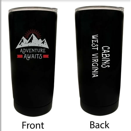 Cabins West Virginia Souvenir 16 oz Stainless Steel Insulated Tumbler Adventure Awaits Design
Cabins West Virginia Souvenir 16 oz Stainless Steel Insulated Tumbler Adventure Awaits Design